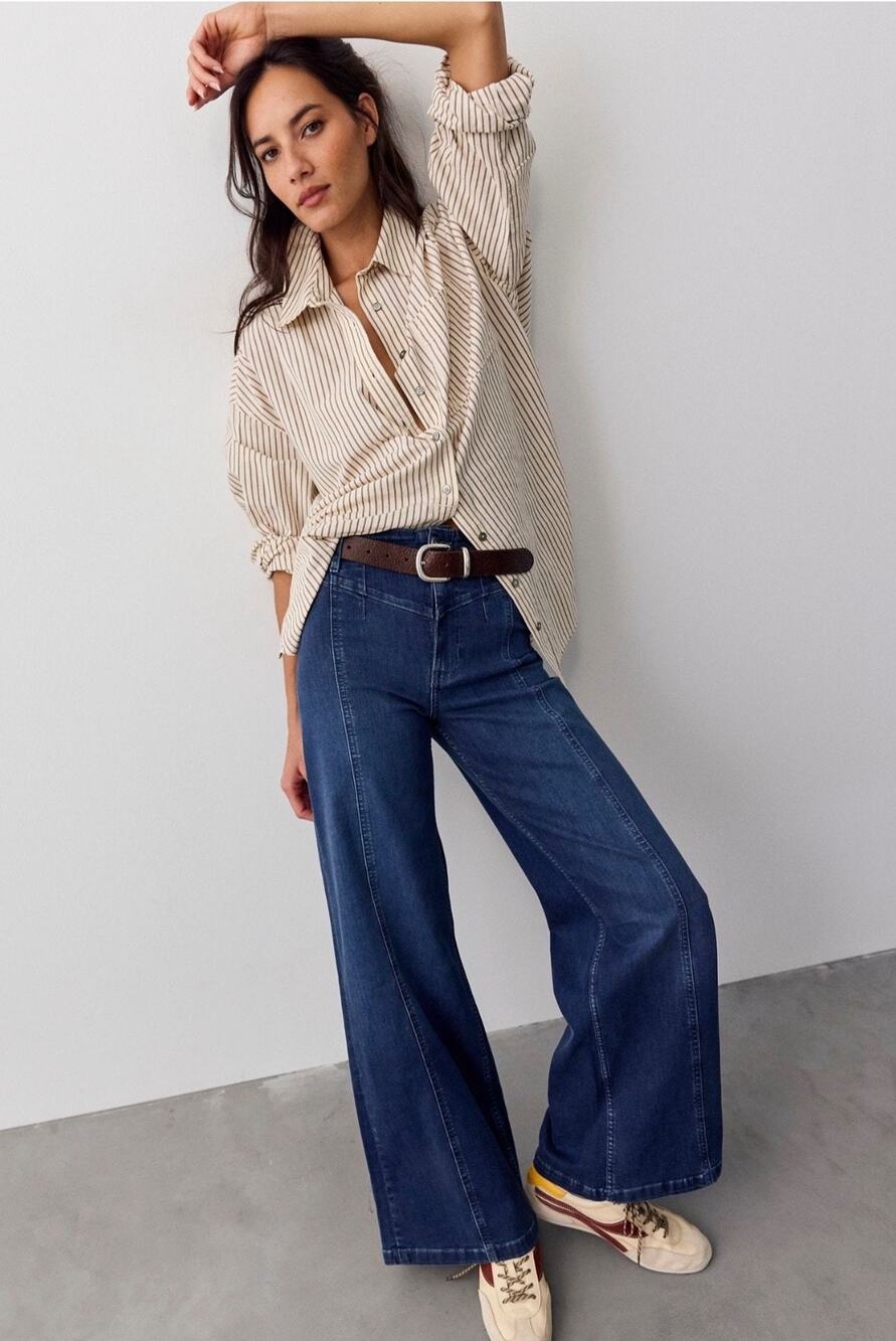 NWOT Free People Libre Wide-Leg Jeans, Size 27